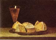 Rubens Peale, Cake and Wine Glass